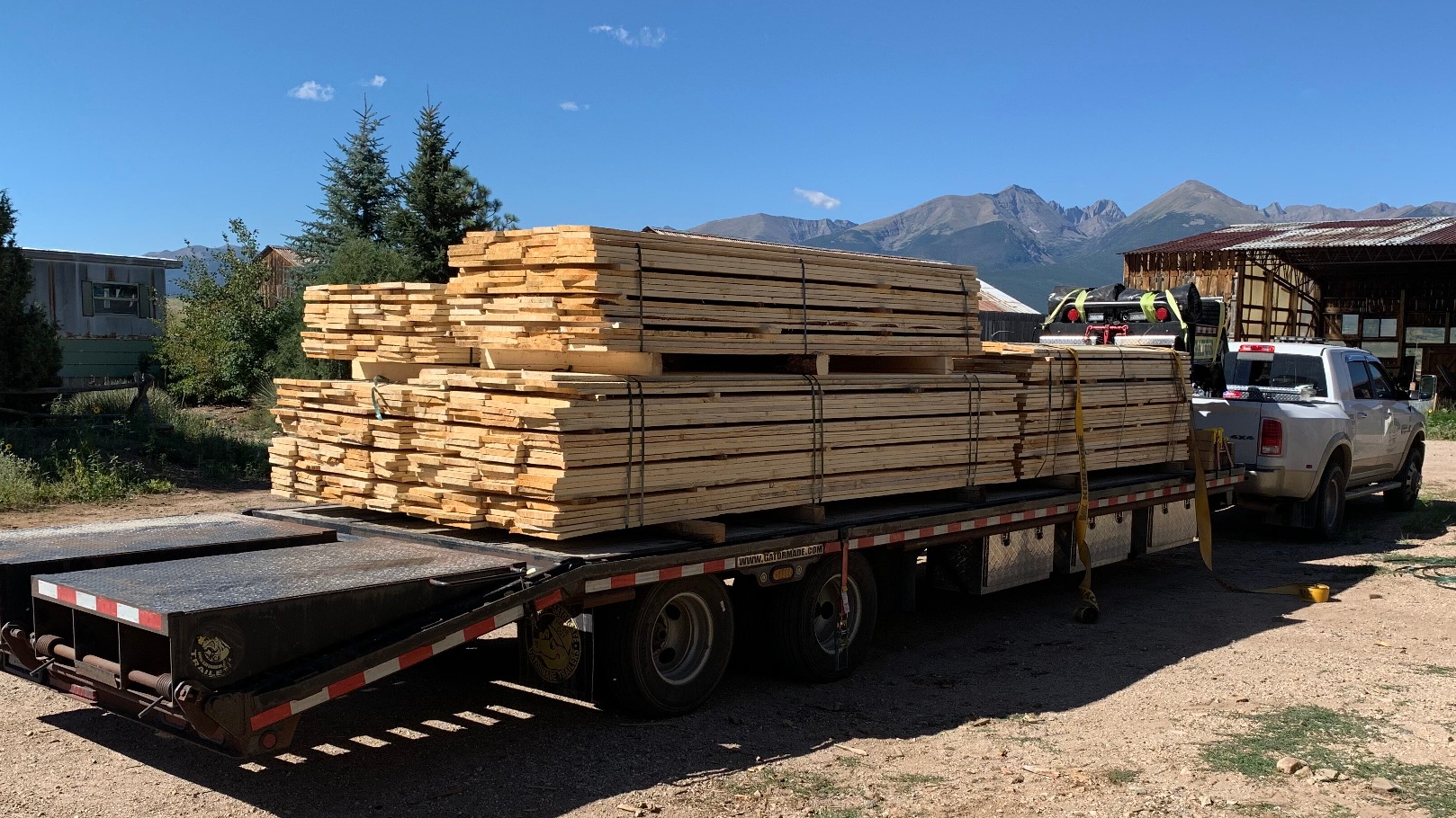 Hardwood Boards Rough Cut - Builders Surplus