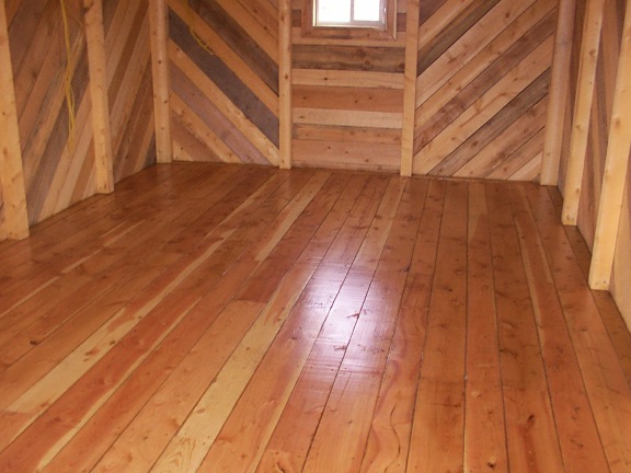 Douglas-fir flooring